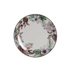 Плоская тарелка DKD Home Decor Паруса Фарфор (27 x 27 x 2 cm) цена и информация | Посуда, тарелки, обеденные сервизы | pigu.lt
