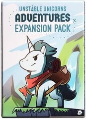 Stalo žaidimas Unstable Unicorns: Adventures Expansion Pack kaina ir informacija | Stalo žaidimai, galvosūkiai | pigu.lt