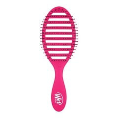 Rožinis plaukų džiovinimo šepetys wetbrush retail speed dry kaina ir informacija | Wet Brush Kūdikio priežiūrai | pigu.lt