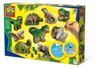 Творческий набор Гипсовые динозавры цена и информация | Развивающие игрушки | pigu.lt