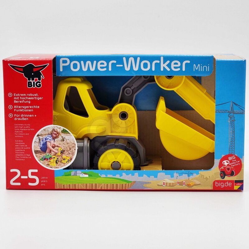 Žaislinis ekskavatorius BIG Power Worker цена и информация | Žaislai berniukams | pigu.lt