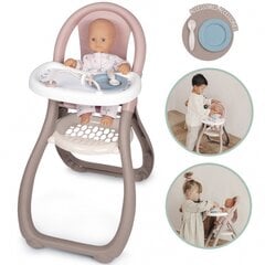 Žaislinė lėlės maitinimo kėdutė Smoby kaina ir informacija | Žaislai mergaitėms | pigu.lt