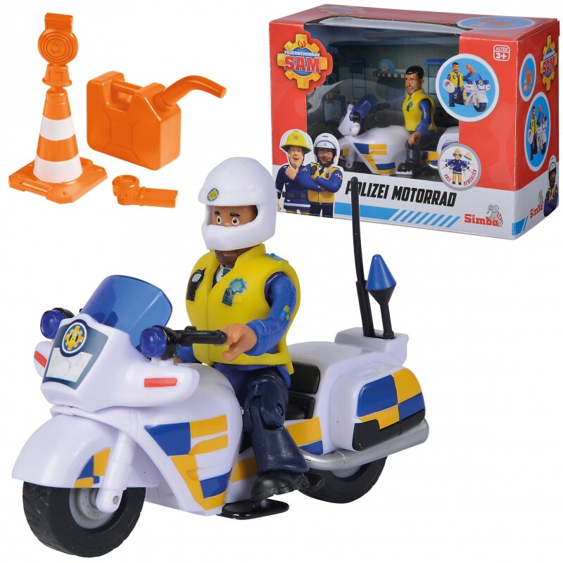 Žaislinis policijos motociklas su figūrėle kaina ir informacija | Žaislai berniukams | pigu.lt