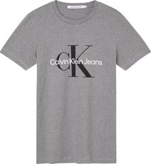 Мужская футболка Calvin Klein TWO TONE MONOGRAM BA BLACK J30J320181 BEH 43370 цена и информация | Мужские футболки | pigu.lt