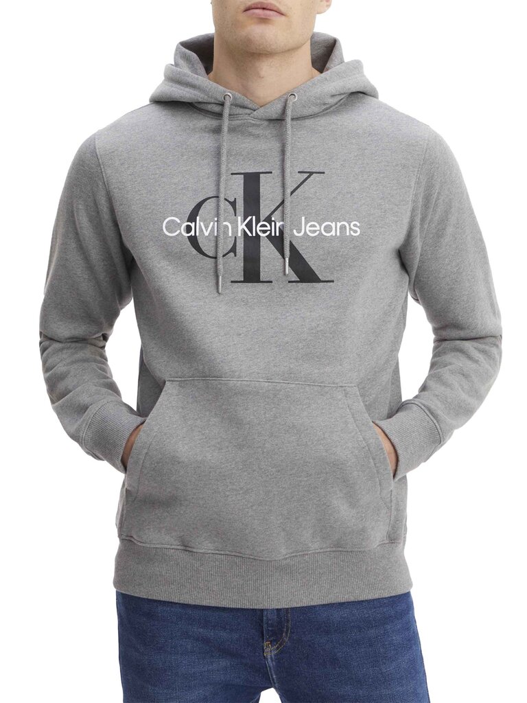 Džemperis vyrams Calvin Klein Jeans 48370, pilkas цена и информация | Džemperiai vyrams | pigu.lt