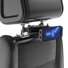 Wozinsky adjustable headrest holder for tablet or phone black (WTHBK3) цена и информация | Держатели для телефонов | pigu.lt