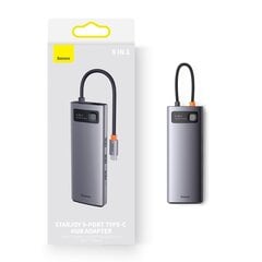 Baseus Metal Gleam Series kaina ir informacija | Adapteriai, USB šakotuvai | pigu.lt