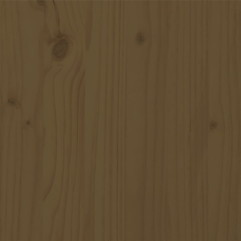 Lovos rėmas, medaus rudas, 100x200cm, medienos masyvas kaina ir informacija | Lovos | pigu.lt