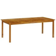 Sodo stalas, 200x100x74cm, akacijos medienos masyvas kaina ir informacija | Lauko stalai, staliukai | pigu.lt
