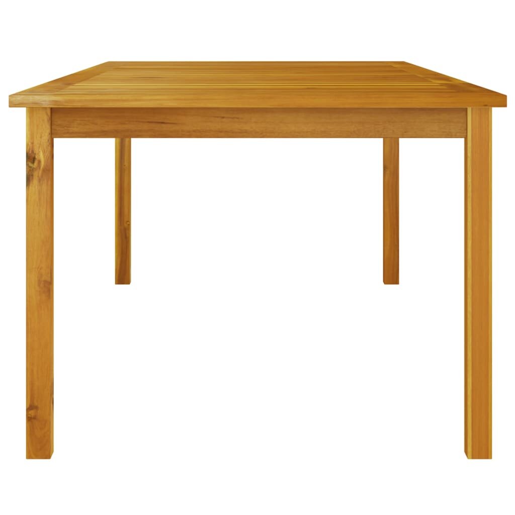Sodo stalas, 200x100x74cm, akacijos medienos masyvas kaina ir informacija | Lauko stalai, staliukai | pigu.lt