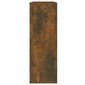 Sieninė lentyna, dūminio ąžuolo, 104x20x58,5cm, mediena kaina ir informacija | Lentynos | pigu.lt