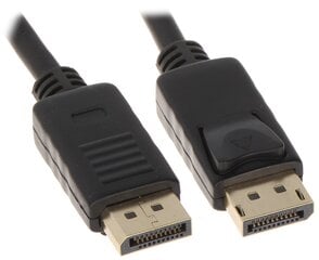 DisplayPort/DisplayPort, 1.8 m kaina ir informacija | Kabeliai ir laidai | pigu.lt