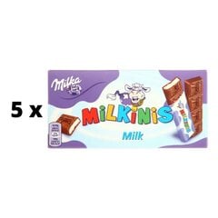 Šokoladas Milka, 87,5 g x 5 vnt. kaina ir informacija | Saldumynai | pigu.lt