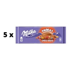 Šokoladas Milka Choco Jelly, 250 g x 5 vnt. kaina ir informacija | Saldumynai | pigu.lt