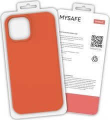 Mysafe Apple IPHONE 12/12 PRO, oranžinė kaina ir informacija | Telefono dėklai | pigu.lt