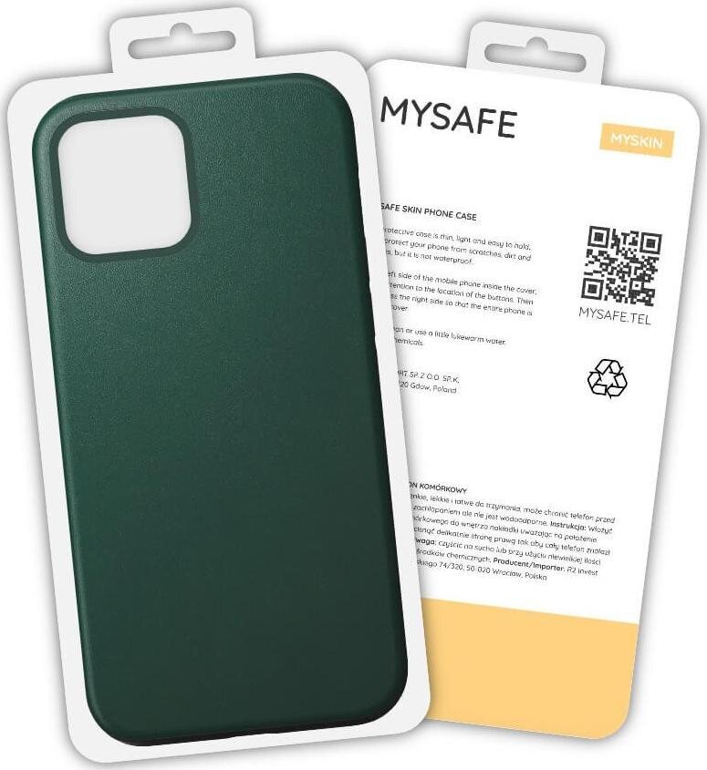 Mysafe Apple IPHONE 7 PLUS/8 PLUS, žalia цена и информация | Telefono dėklai | pigu.lt