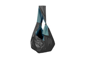 Sulankstomas juodai žalios spalvos šunų transportavimo krepšys kaina ir informacija | Transportavimo narvai, krepšiai | pigu.lt