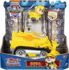 Figūrėlių rinkinys Spin Master Paw Patrol (Šunyčiai Patruliai) Brave Knights Rubble Vehicle цена и информация | Игрушки для мальчиков | pigu.lt