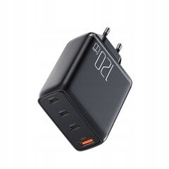 Зарядное устройство для телефона Mcdodo, GaN, быстрое, USB-C/ USB, 4 порта, 120 Вт, кабель USB-C, CH-0771 цена и информация | Зарядные устройства для телефонов | pigu.lt