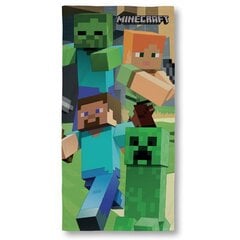 Vaikiškas rankšluostis Minecraft, 70x140 cm kaina ir informacija | Rankšluosčiai | pigu.lt