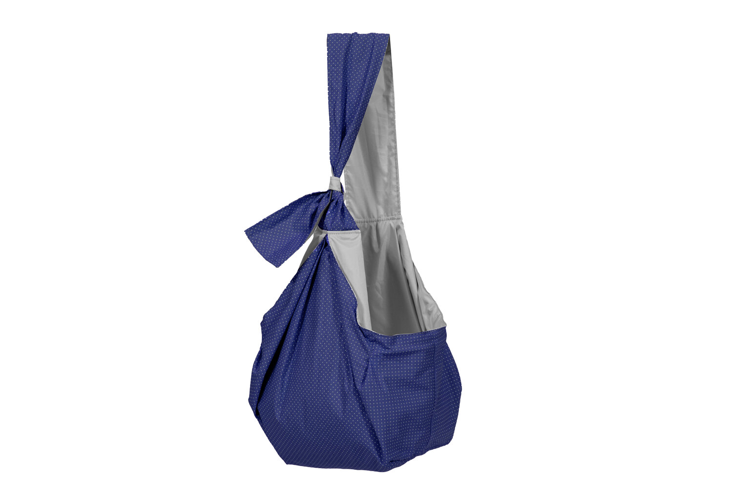 Sulankstomas pilkai mėlynos spalvos šunų transportavimo krepšys kaina ir informacija | Transportavimo narvai, krepšiai | pigu.lt