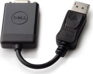 Dell adapteris DisplayPort - D-Sub VGA, juodas цена и информация | Адаптеры, USB-разветвители | pigu.lt