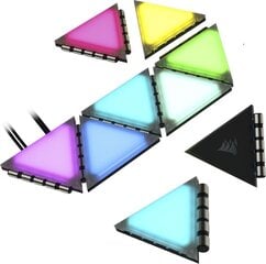 Corsair iCUE LC100 Case Accent Lighting Panels kaina ir informacija | Korpusų priedai | pigu.lt