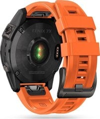 Tech-Protect ремешок для часов IconBand Garmin fenix 3/5X/3HR/5X Plus/6X/6X Pro/7X, оранжевый цена и информация | Аксессуары для смарт-часов и браслетов | pigu.lt