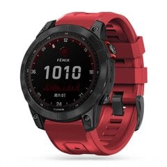 Ремешок для часов Garmin Fenix ​​5/6/6 PRO/7 (22MM) Tech Protect Iconband. Красный цена и информация | Аксессуары для смарт-часов и браслетов | pigu.lt