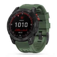 Garmin Fenix ​​3 / 5X / 3HR / 5X PLUS / 6X / 6X PRO / 7X (26MM) Ремешок для часов Tech Protect Iconband. Темно-зеленый цена и информация | Аксессуары для смарт-часов и браслетов | pigu.lt