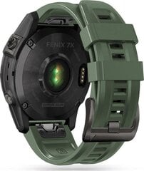 Garmin Fenix ​​3 / 5X / 3HR / 5X PLUS / 6X / 6X PRO / 7X (26MM) Ремешок для часов Tech Protect Iconband. Темно-зеленый цена и информация | Аксессуары для смарт-часов и браслетов | pigu.lt