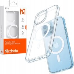 McDodo прозрачный магнитный чехол для телефона iPhone 13 PRO PC-1660 цена и информация | Чехлы для телефонов | pigu.lt