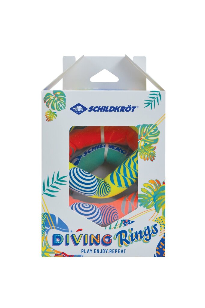 Nardymo žaislai Schildkrot Neopren Diving Rings, įvairių spalvų kaina ir informacija | Kitos nardymo prekės | pigu.lt