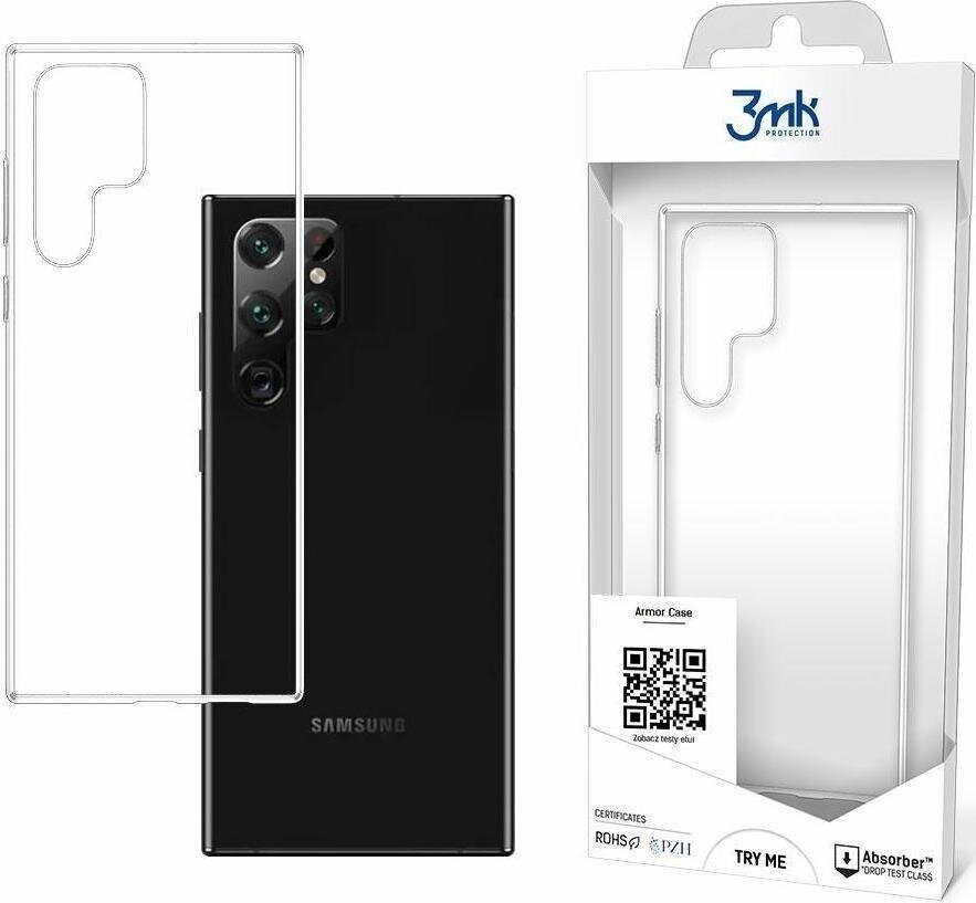 3MK All-Safe Samsung S22 Ultra kaina ir informacija | Telefono dėklai | pigu.lt