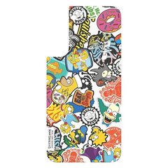 Чехол Panel Samsung GP-TOU021HOQYW do etui Frame Cover do Galaxy S22+ Simpsons Faces, белый цена и информация | Чехлы для телефонов | pigu.lt