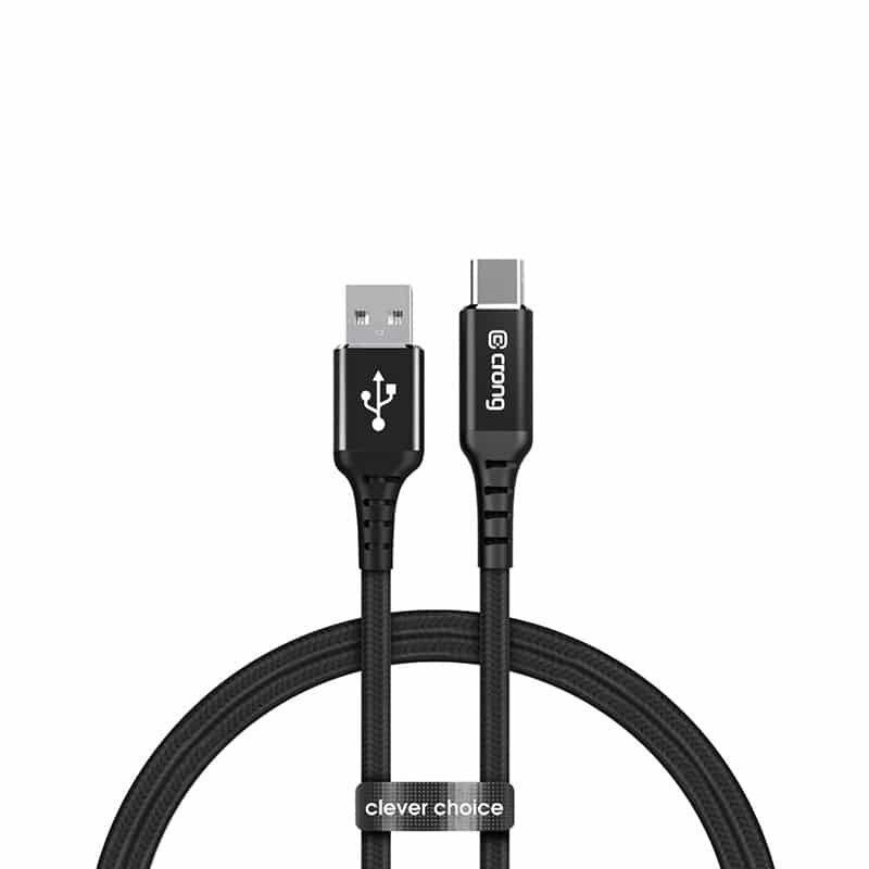 Crong Armor Link USB-C - USB-A kaina ir informacija | Laidai telefonams | pigu.lt