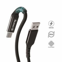 Crong Armor Link USB-C - USB-A kaina ir informacija | Laidai telefonams | pigu.lt