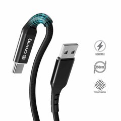 Crong Armor Link USB-C - USB-A kaina ir informacija | Laidai telefonams | pigu.lt