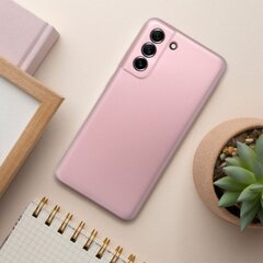 Dėklas telefonui Metallic - SAMSUNG A22 5G, rožinis kaina ir informacija | Telefono dėklai | pigu.lt