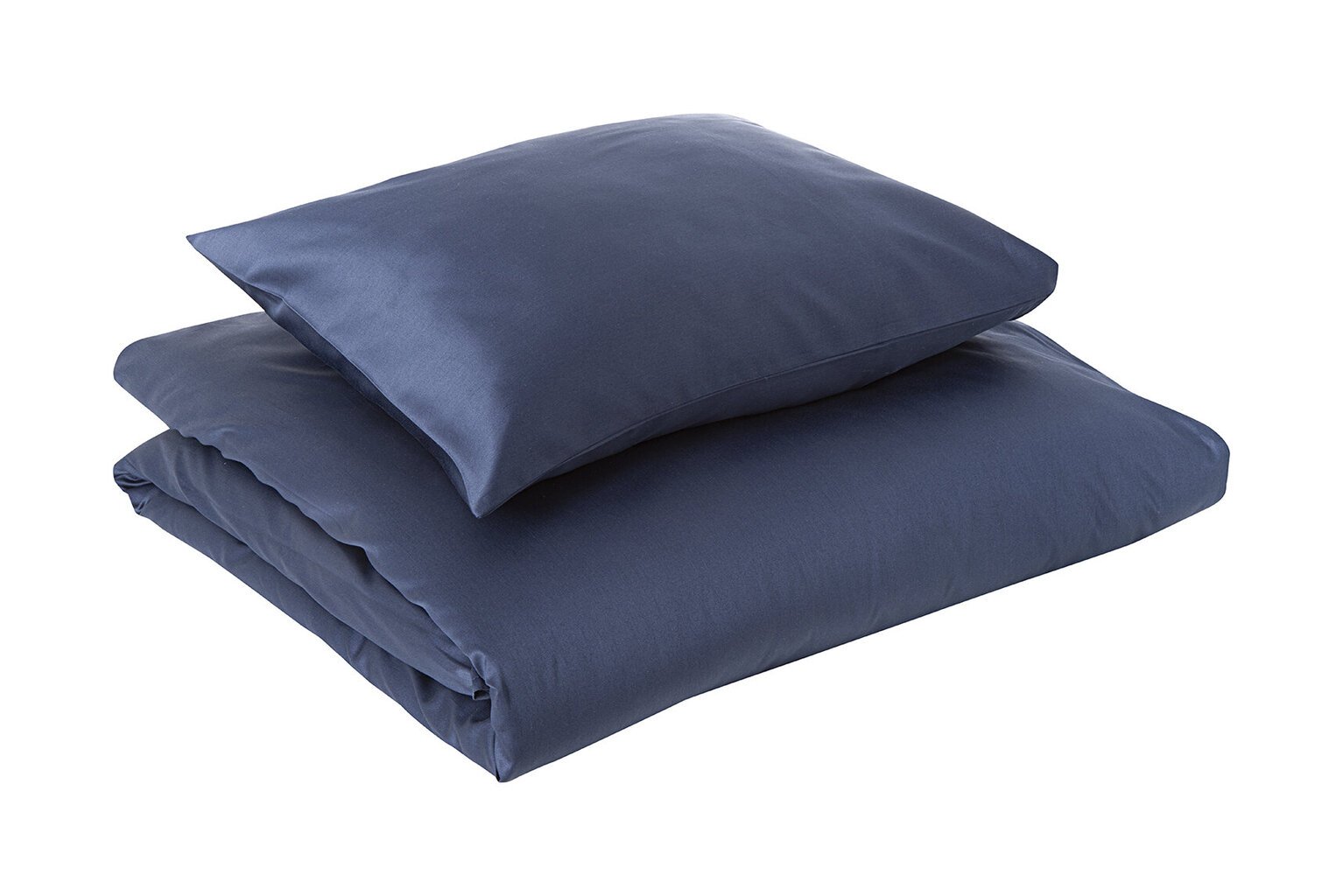 Tekstiilikompanii satininė paklodė, tamsiai mėlyna, 200 x 210 cm kaina ir informacija | Patalynės komplektai | pigu.lt