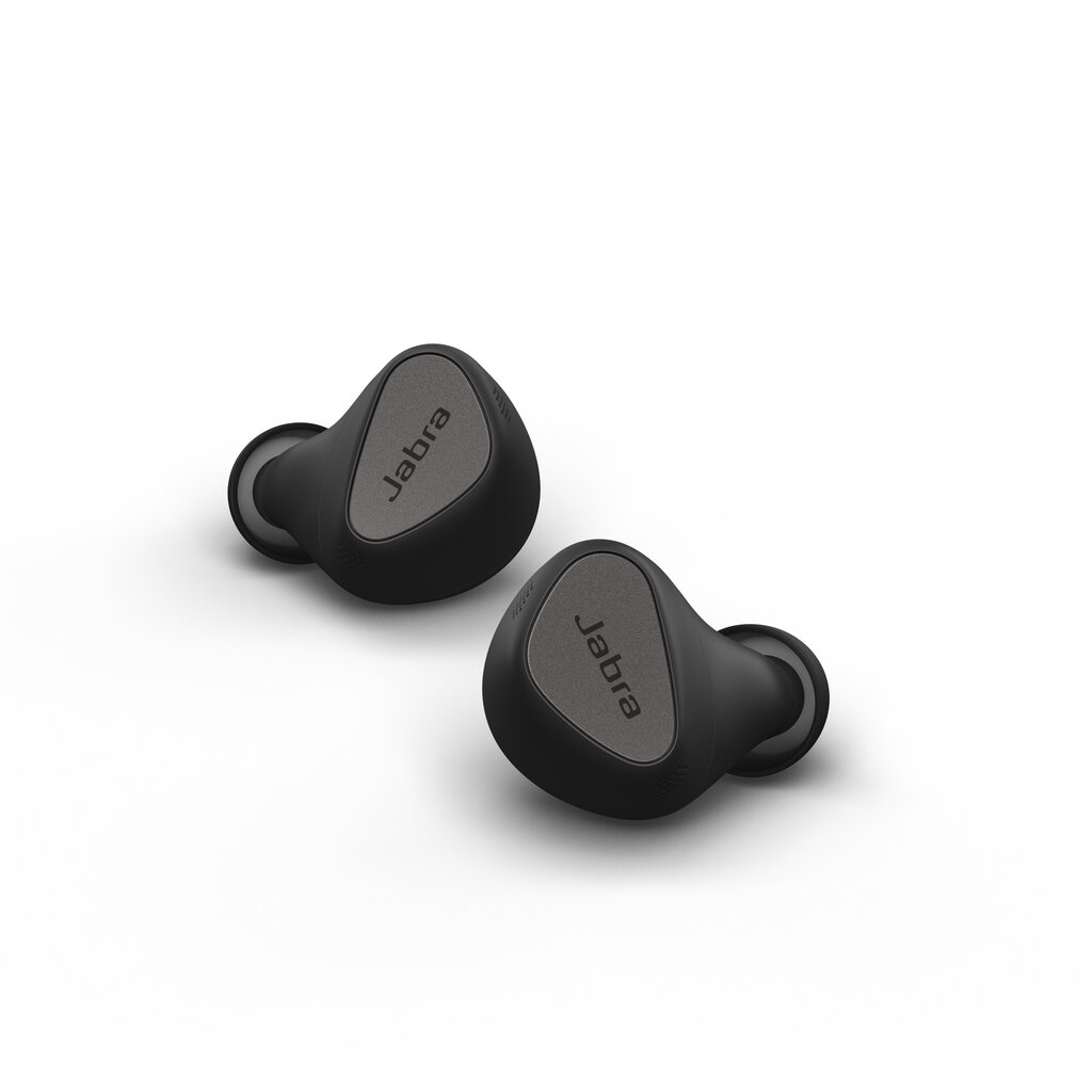 Jabra Elite 5 Titanium Black : 100-99181000-60 kaina ir informacija | Ausinės | pigu.lt