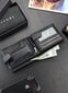Vyriška odinė piniginė Stevens 325A Carbon, juoda kaina ir informacija | Vyriškos piniginės, kortelių dėklai | pigu.lt