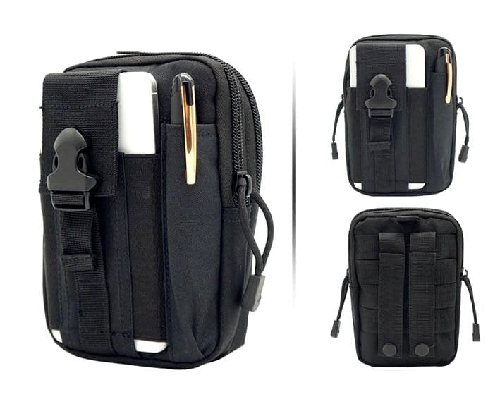 Vyriškas juosmens krepšys R30, juoda kaina ir informacija | Vyriškos rankinės | pigu.lt