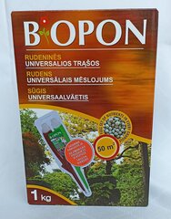 Rudeninės universalios trąšos BIOPON 1 kg kaina ir informacija | BIOPON Sodo prekės | pigu.lt