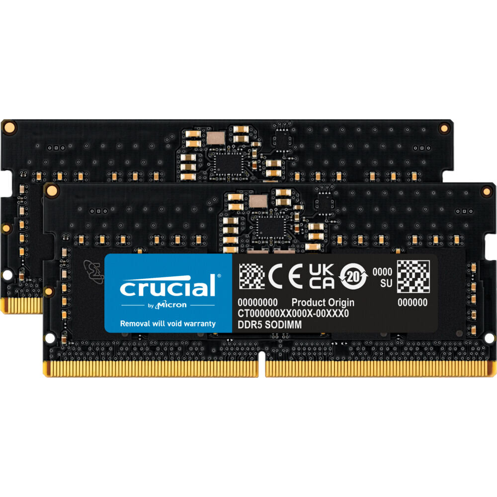 Crucial CT2K8G48C40S5 kaina ir informacija | Operatyvioji atmintis (RAM) | pigu.lt