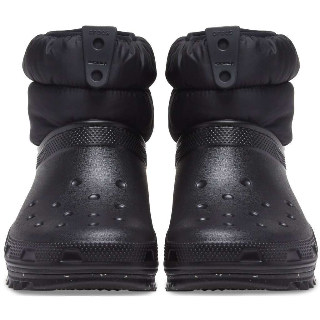 Laisvalaikio batai moterims Crocs™ Classic Neo Puff Shorty Boot, juodi kaina ir informacija | Aulinukai, ilgaauliai batai moterims | pigu.lt