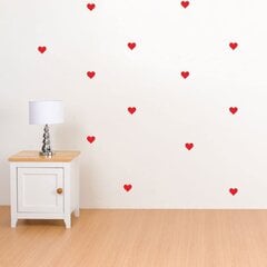 50 širdžių lipdukų sienoms, baldams, durims, automobiliams ir kt. Lipdukai Valentino dienai, mylimam žmogui kaina ir informacija | Interjero lipdukai | pigu.lt