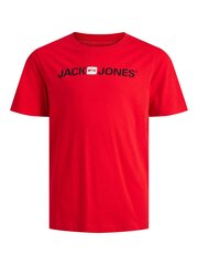 Marškinėliai vaikams Jack & Jones 1221286501, raudoni kaina ir informacija | Marškinėliai berniukams | pigu.lt