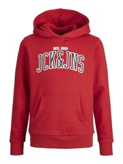 Детская толстовка Jack & Jones 12213292*01, красная, 5715311836211 цена и информация | Свитеры, жилетки, пиджаки для мальчиков | pigu.lt