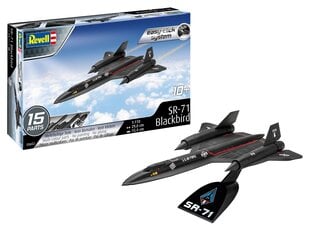 Сборная пластиковая модельRevell - SR-71 Blackbird (easy-click), 1/110, 03652 цена и информация | Конструкторы и кубики | pigu.lt